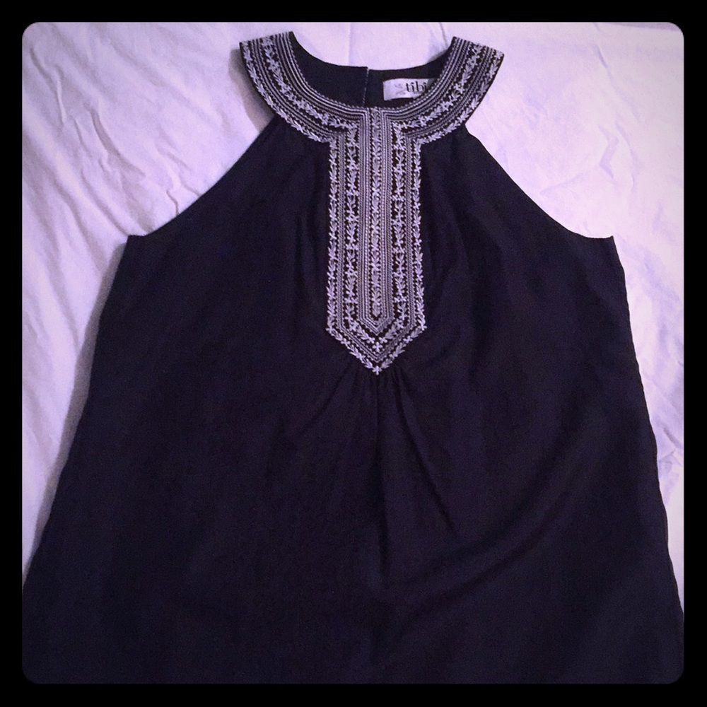 Tibi black top